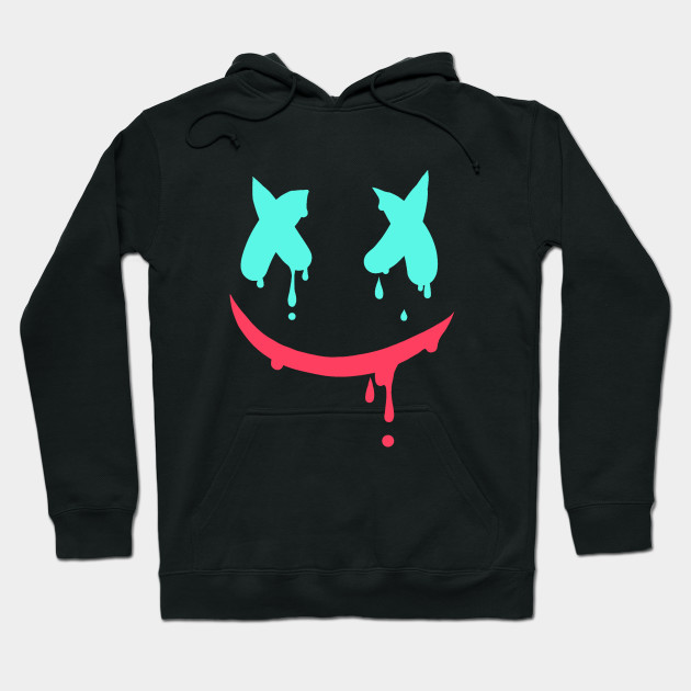 Marshmello smile on sale hoodie